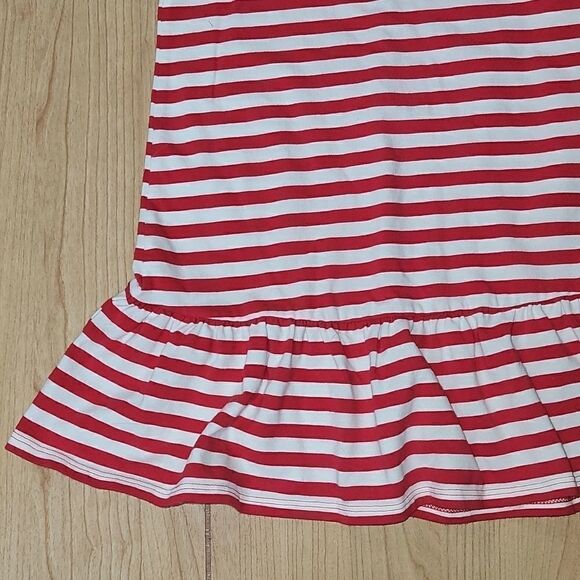 KATE SPADE BABY LENA DRESS - RED AND WHITE STRIPES - Picture 3 of 10